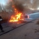 В Курске сгорел автомобиль «Ауди А6»