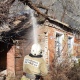 В Курске горел расселенный дом на улице Стрелецкая набережная