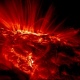 Магнитная буря происходит на Земле после мощной вспышки на Солнце