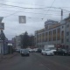 В Курске случилась авария на Московской площади
