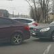 В Курске произошла авария на трамвайных путях, затруднив движение