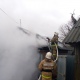 В Курской области сгорел гараж с автомобилем
