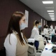 В Курской области сотрудники МФЦ минутой молчания почтили память погибших в Москве коллег