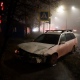 В Курске случилась серьезная авария, одна из машин вылетела на тротуар
