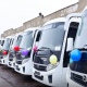 В Железногорске Курской области муниципальный автопарк пополнили 19 новых автобусов