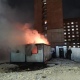 В Курске расследуют ночной пожар на стройке возле областной больницы