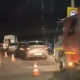 В Курске столкнулись три машины