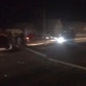 Под Курском сбитый машиной столб перегородил трассу