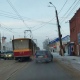 Из-за ДТП в центре Курска остановилось трамвайное движение