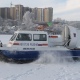 В Курске спасатели проверили Тускарь на катере на воздушной подушке