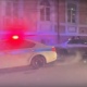 В центре Курска машина вылетела на тротуар возле наркологической больницы