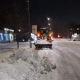 Улицы Курска ночью чистили от снега 60 единиц техники