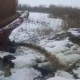 В Курской области машины сливают нечистоты в реку