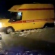 В Курской области автолюбители вытащили съехавшую в кювет «скорую» с раненым