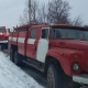 В частном доме под Курском полыхал чердак
