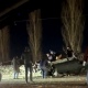 В Курске на проспекте Победы перевернулась машина