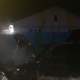 В Понырях Курской области ночью сгорела машина
