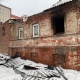 После пожара на улице Челюскинцев в Курске без крыши над головой остались две семьи