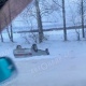 Под Курском в придорожных сугробах нашли перевернувшуюся машину без водителя