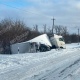 В Курской области автомобили массово улетают в кювет