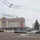 На Красной площади Курска столкнулись автомобили