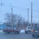 В Курске столкнулись автомобили на Льговском повороте