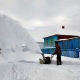В Курской области деревни чистят снегоотбрасывателями