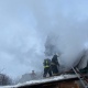 В Курске горел жилой дом