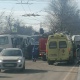 В Курске КАМАЗ въехал в маршрутку, есть раненые