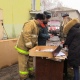 В Курской области горел магазин