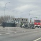 Серьезная авария под Курском: одна из машин перевернулась