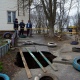 В Курске на улице Сумской провалился асфальт