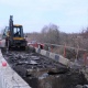 Дорожники в Курской области ремонтируют мост через реку Моркость