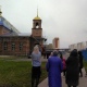 В Курске на колокольню Крестовоздвиженского храма на проспекте Клыкова устанавливают колокола