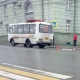 В центре Курска попала в аварию маршрутка