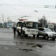 В Курске попала в аварию маршрутка