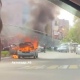 В центре Курска сгорел автомобиль «Фольксваген Гольф»