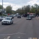 В Курске произошла тройная авария возле кинотеатра