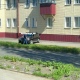 В Курске машина вылетела на тротуар