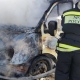 В Курской области сгорели 19 автомобилей