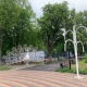 В Курске в Детском парке установили цветочного павлина