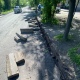 Дорожники ремонтируют в Курске улицы Менделеева и Гайдара