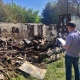 В обстрелянном утром поселке Теткино Курской области начали восстанавливать поврежденные объекты