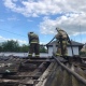 В Курской области на частном подворье вспыхнул пожар