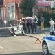 В центре Курска попал в ДТП мотоциклист