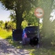 В Курской области машина врезалась в дерево, ранены два человека