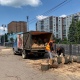 В Курске на улице Ленина продолжают сносить сухие липы