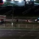 В ночной аварии в Курске машина вылетела на трамвайные пути