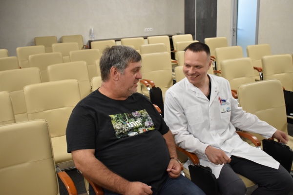 Сергей Калиберда: «Курские врачи сделали практически невозможной и спасли мою почку» Сергей Калиберда: «Курские врачи сделали практически невозможной и спасли мою почку»
