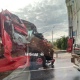 В Курской области в аварии с 4 авто травмирован водитель грузовика